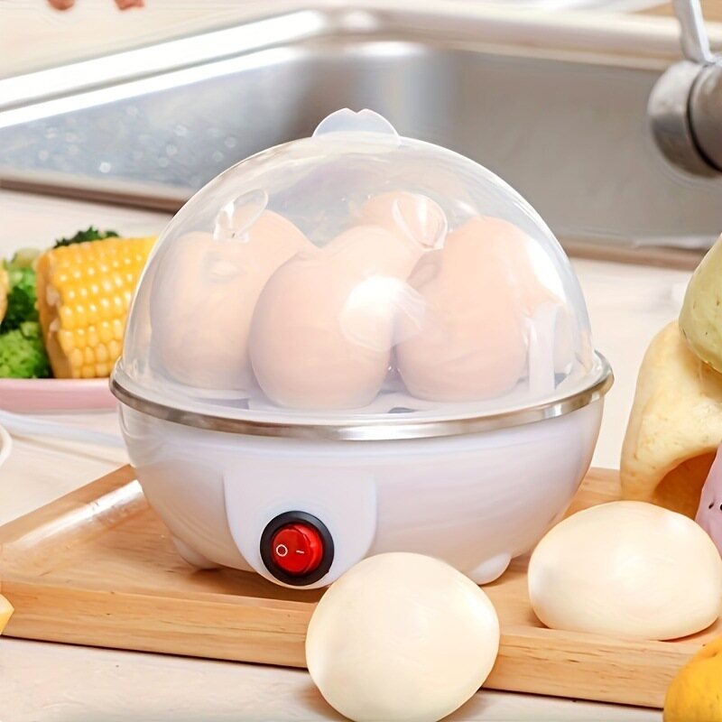 Cozedor elétrico portátil com ovos